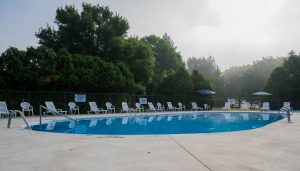 Swimming pool at Colonial Crest Apartments